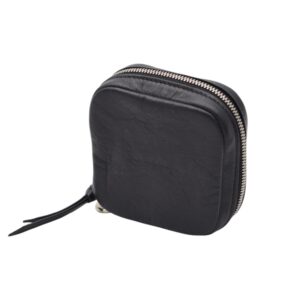 Túi mini da bò lót cừu nhung Bánh Nướng AN-ACBK006