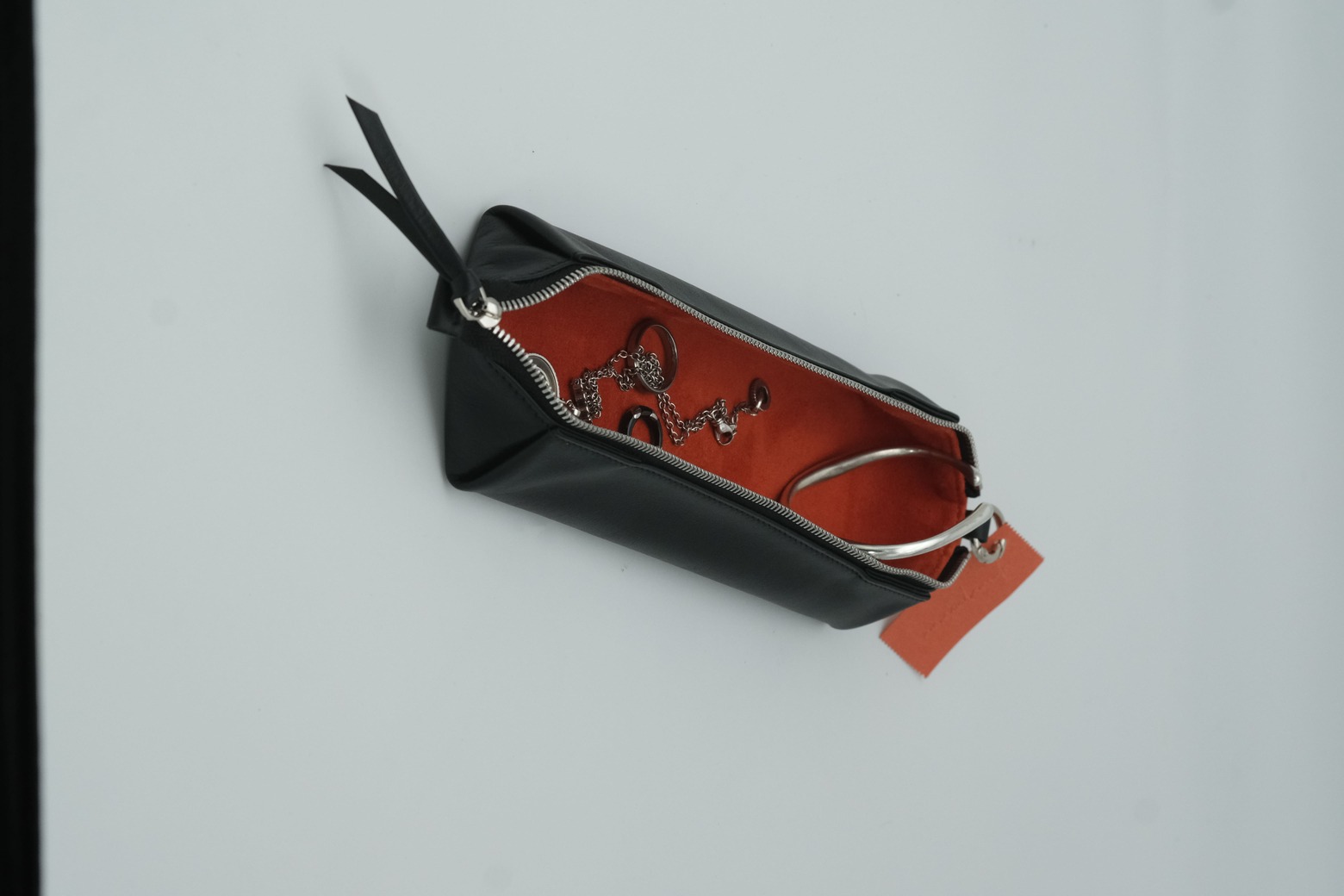 Túi da bò lót cừu nhung Hình Bánh Tẻ AN-ACBK003